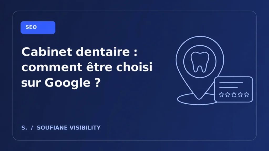 Visuel du guide : Comment devenir le cabinet dentaire que les patients choisissent sur Google ?