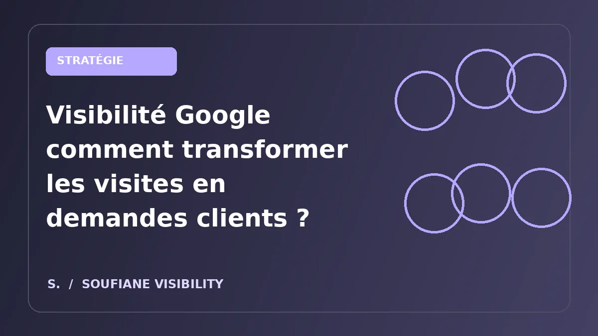 Illustration du guide : Google : être trouvé ne suffit pas pour obtenir des clients